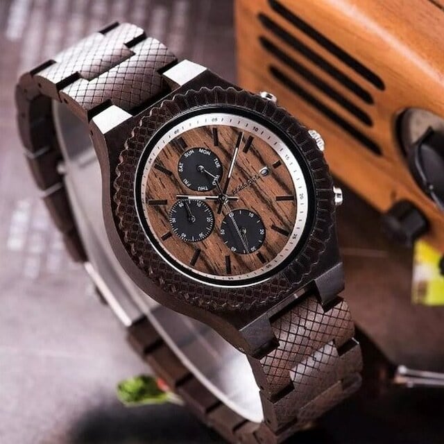 [3atm] Wooden watch - Robusta Straight【BJ2168】
