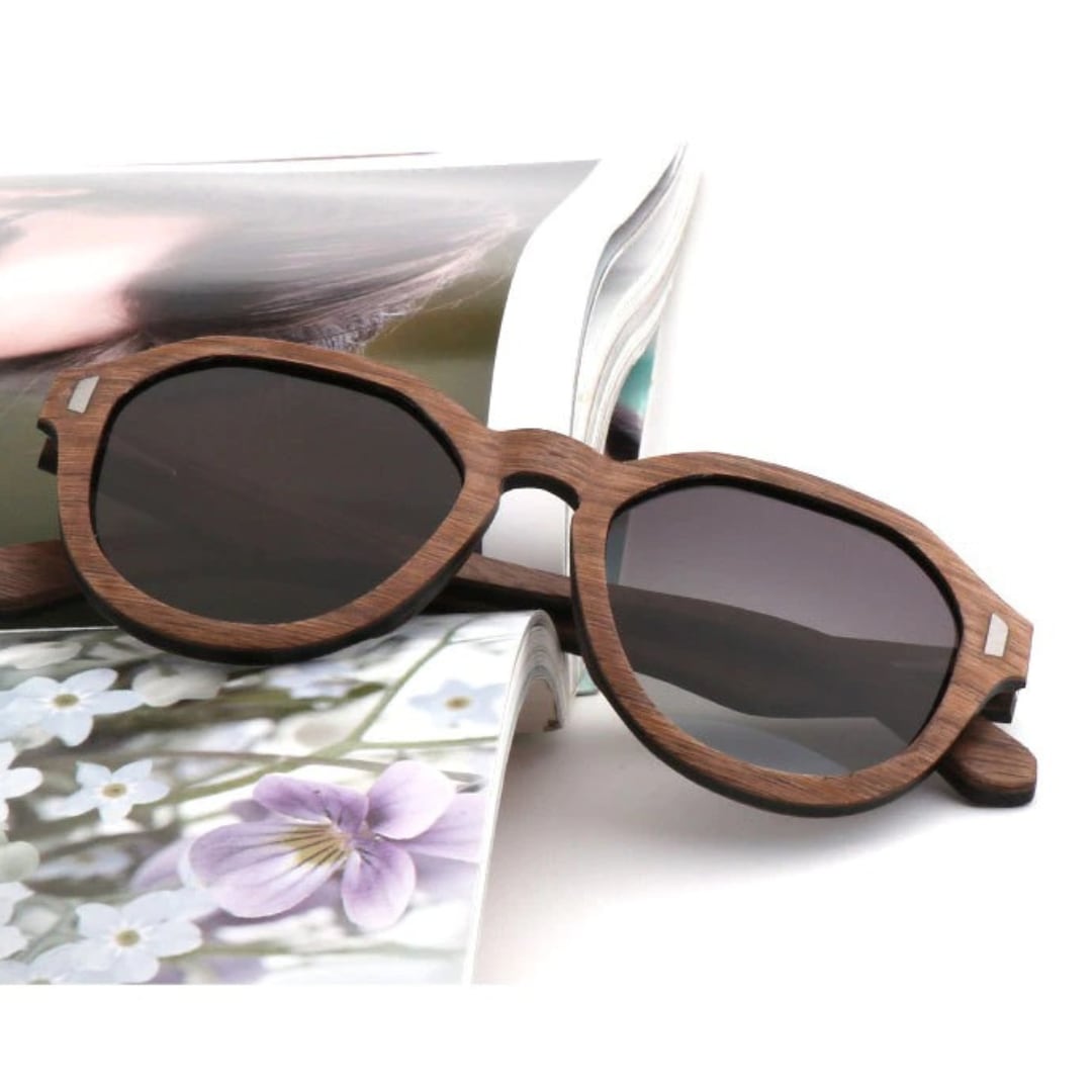 Fashionable Wood Frame Sunglasses【BJ0522】