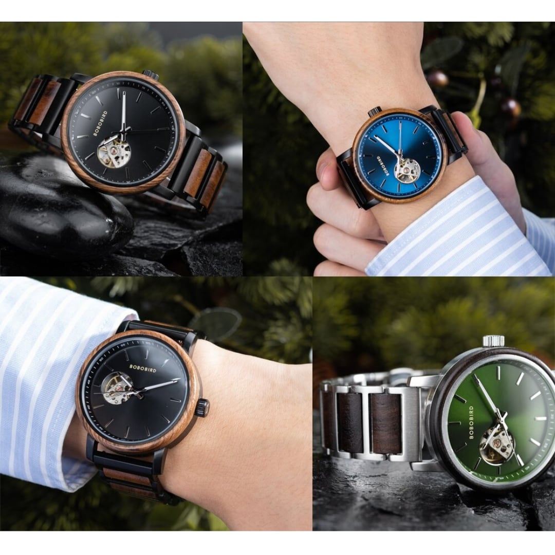 Simple Design Automatic Mechanical Watch【BJ0542】