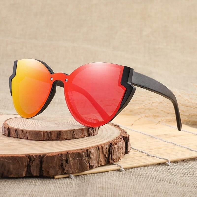 Stylish Wood Butterfly Frame Sunglasses【BJ0525】