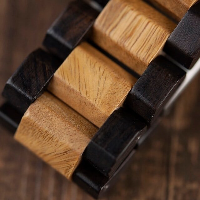 Wooden mechanical watch - Skeleton【BJ0018】