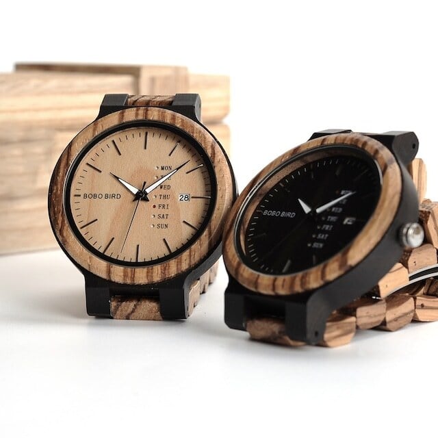 [3atm] Wooden watch - Catharsis Dish【BJ0020】