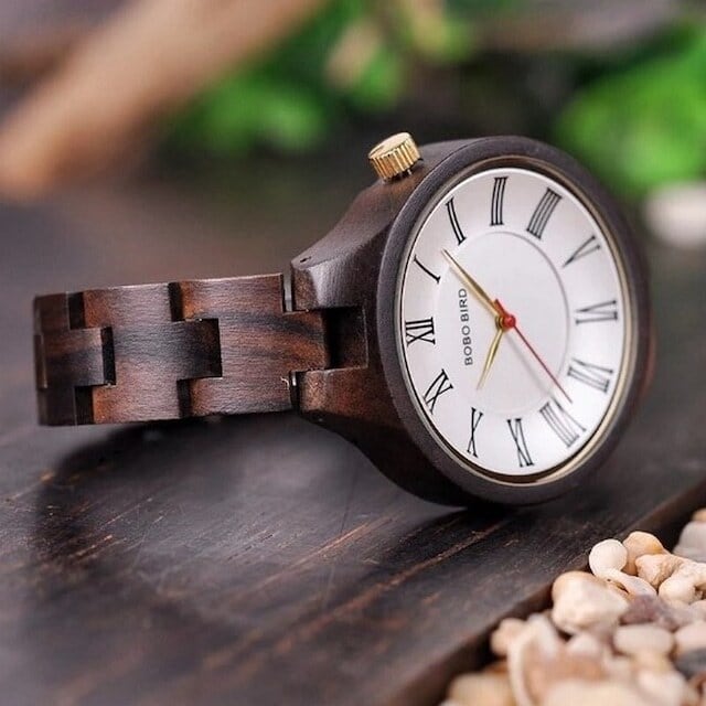 Wooden watch - Cathedral Clock【BJ2163】