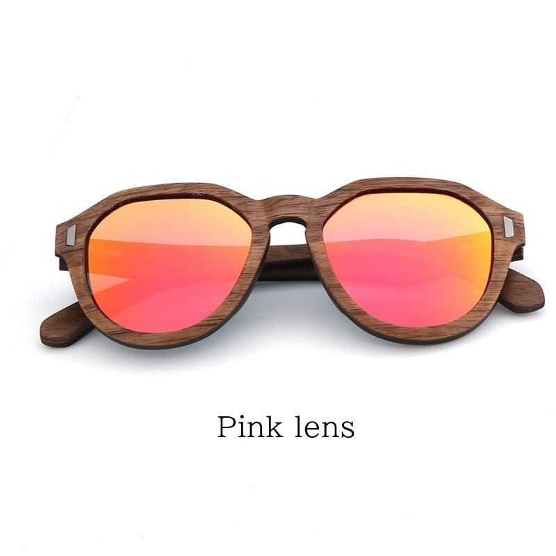 Fashionable Wood Frame Sunglasses【BJ0522】
