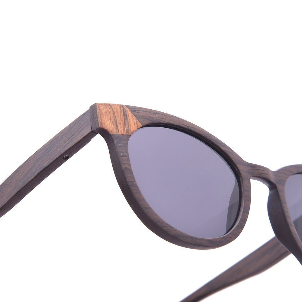 Oak Wood Cat Eye Frame Sunglasses【BJ0532】