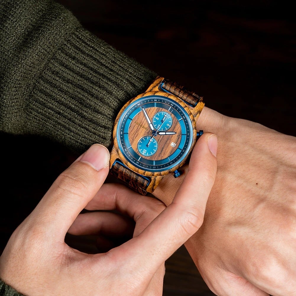 Luxury Wood Quartz Movement Watch【BJ0537】