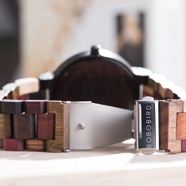 [3atm] Wooden watch - Marble design【BJ2180】