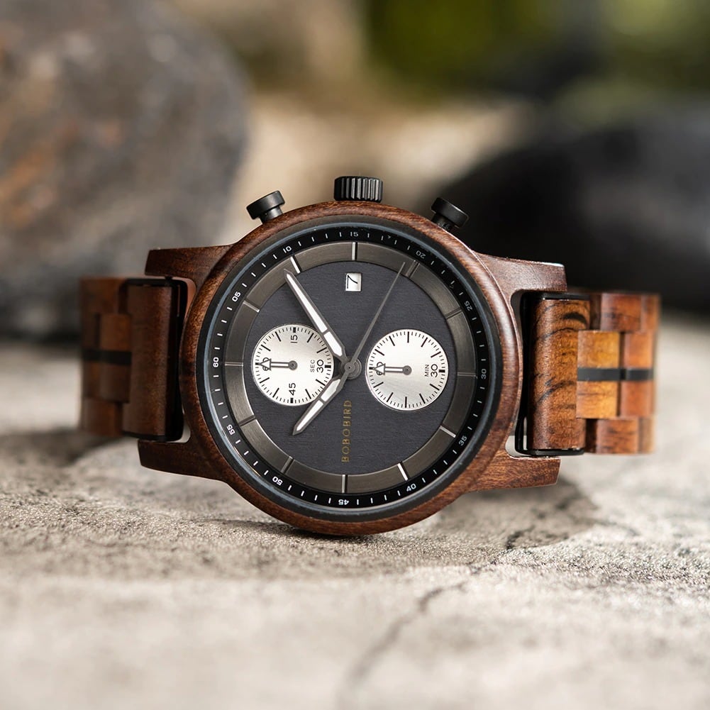 Luxury Wood Quartz Movement Watch【BJ0537】