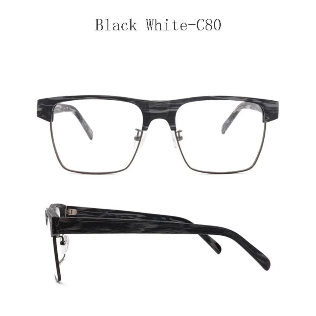 Wood grain Retro Belt Glasses【BJ0515】
