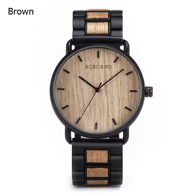 [3atm] Wooden watch - Espresso Coffee【BJ0022】