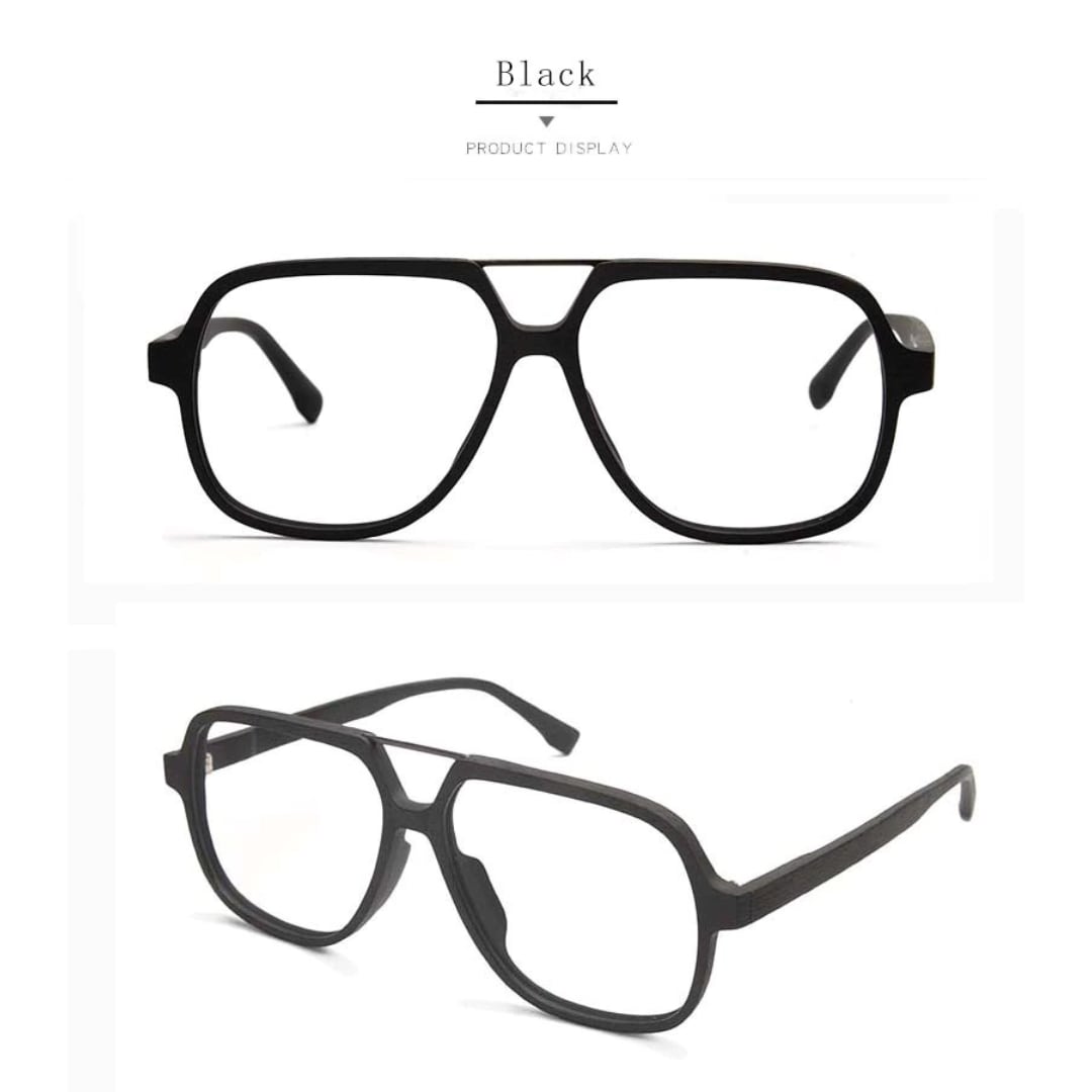 Fashionable Wood Oversized Square Glasses【BJ0512】