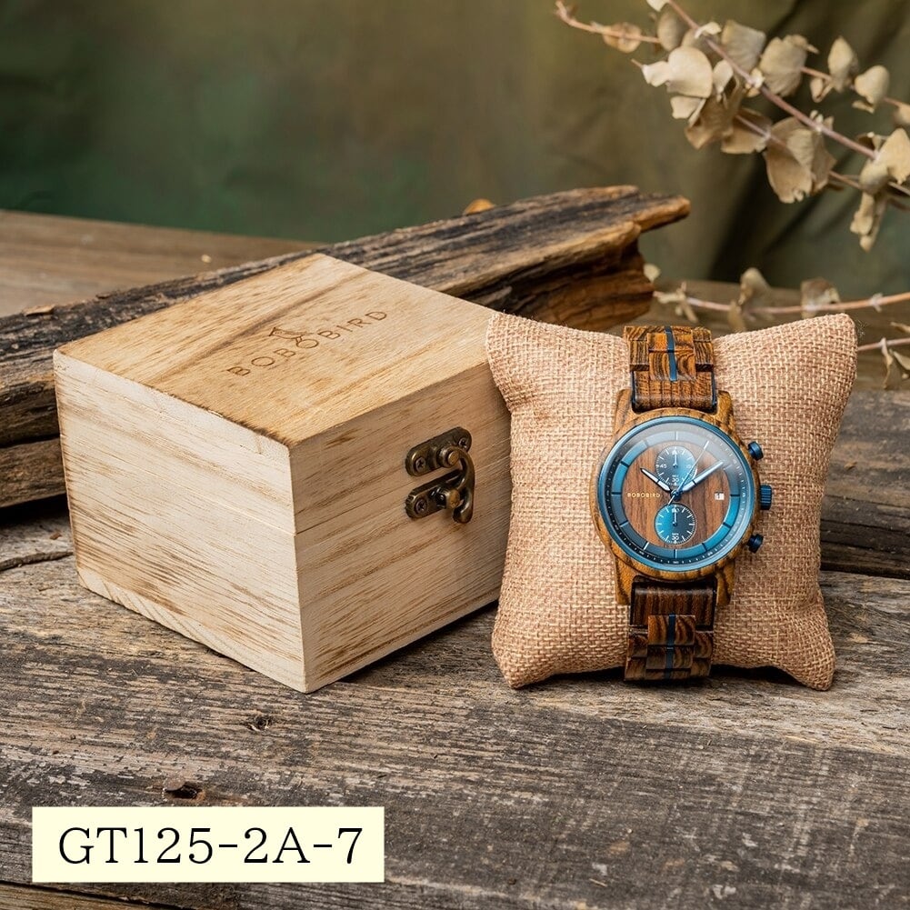 Luxury Wood Quartz Movement Watch【BJ0537】