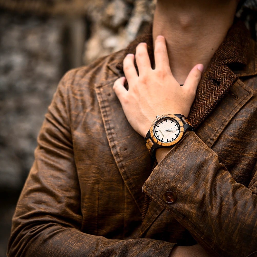 Couple Wood Quartz Movement Watch【BJ0547】