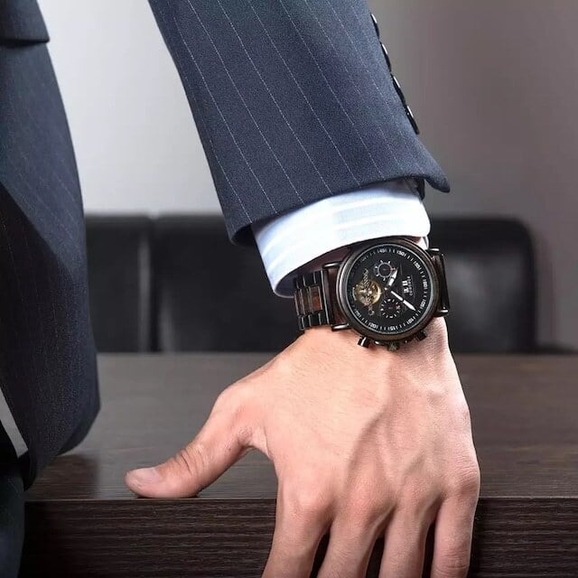 [3atm] Wooden mechanical watch - Couple【BJ0121】