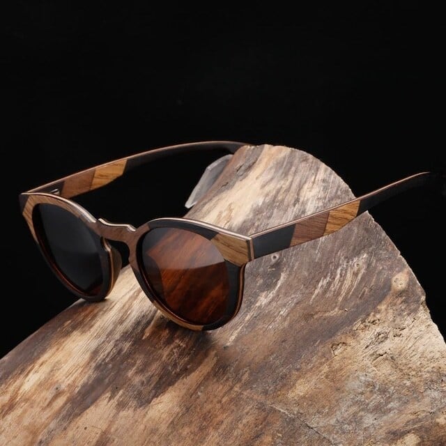 Unique Design Wood Sunglasses【BJ2565】