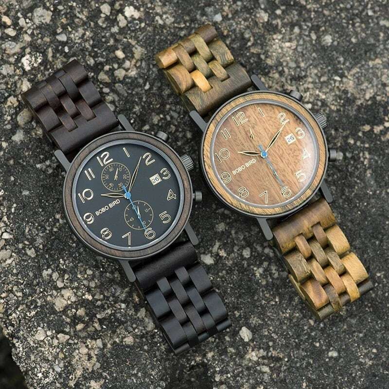 [3atm] Wooden classical watch - Retro Sweet【BJ2144】
