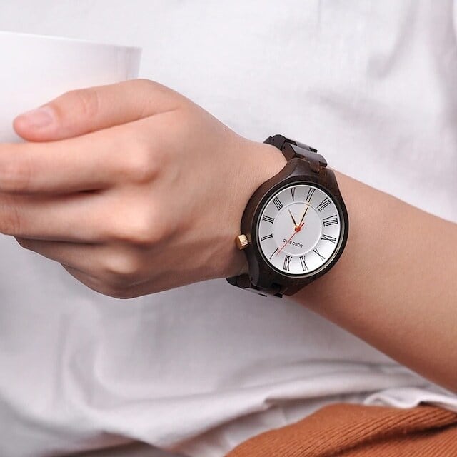 Wooden watch - Cathedral Clock【BJ2163】