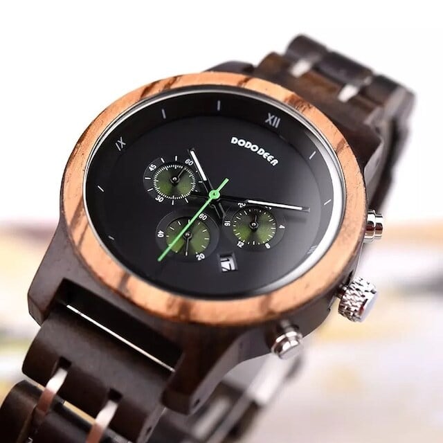 [3atm] Wooden watch - Refinement Dish【BJ0030】