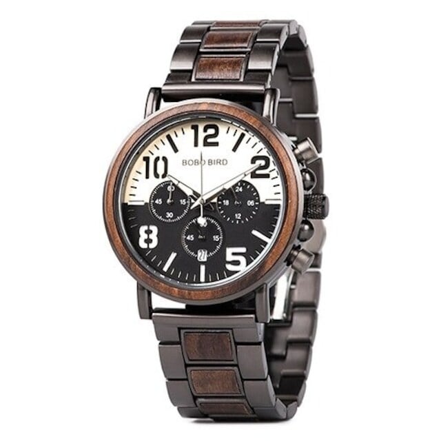 [3atm] Wooden watch - Retro Billboard【BJ0117】