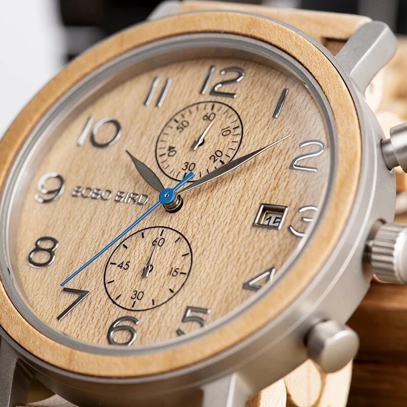 [3atm] Wooden classical watch - Retro Sweet【BJ2144】
