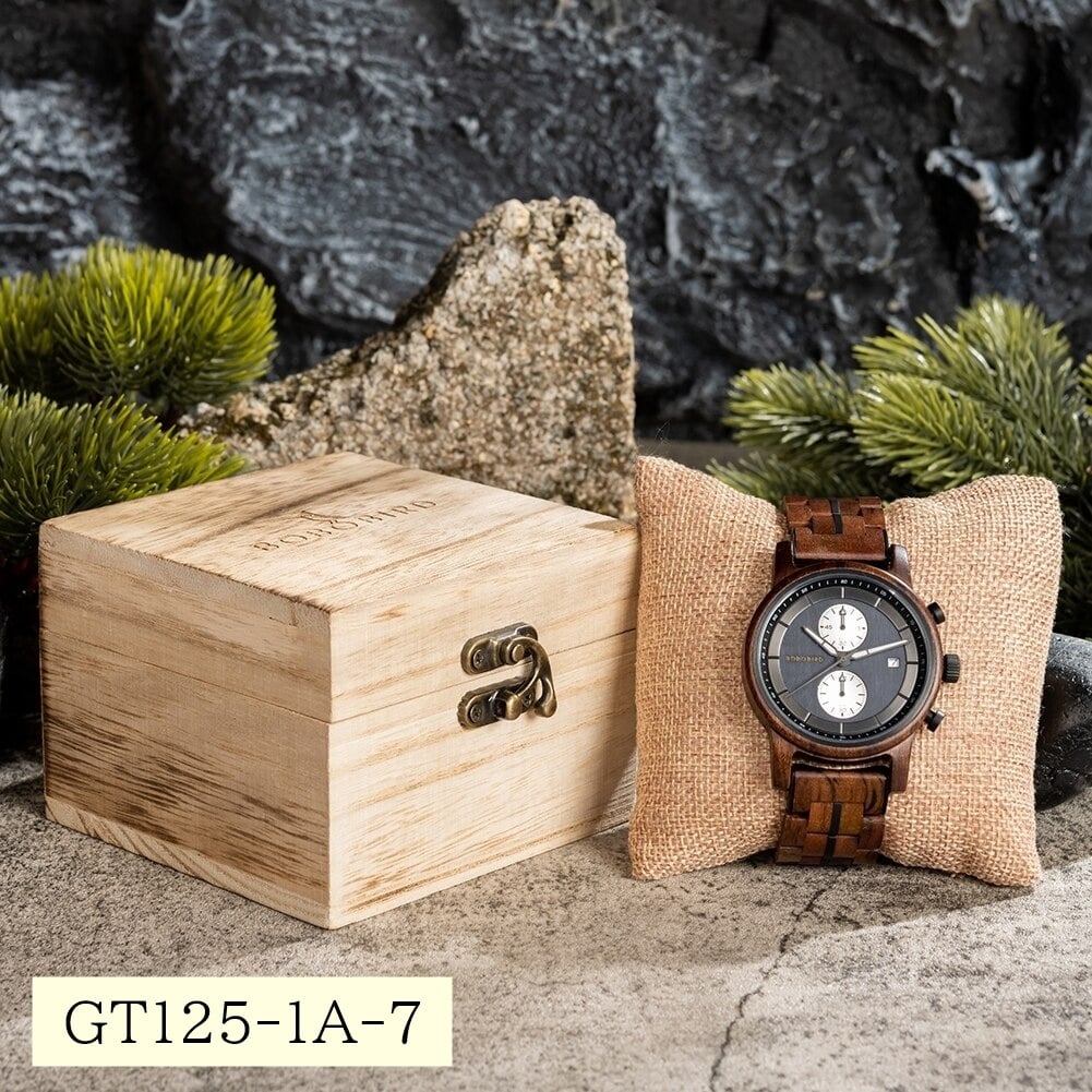 Luxury Wood Quartz Movement Watch【BJ0537】