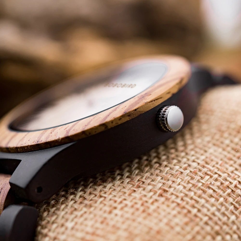 Couple Wood Quartz Movement Watch【BJ0547】