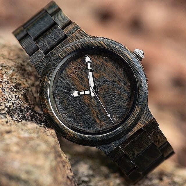 [3atm] Wooden watch - Sweet Bread【BJ0123】