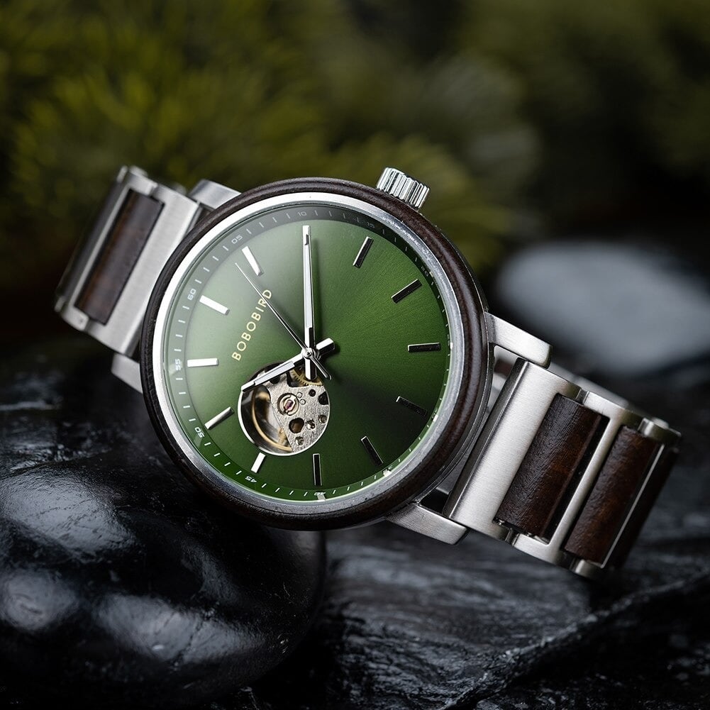 Simple Design Automatic Mechanical Watch【BJ0542】