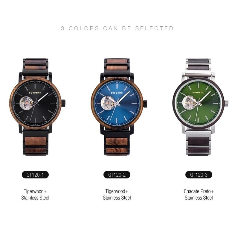 Simple Design Automatic Mechanical Watch【BJ0542】