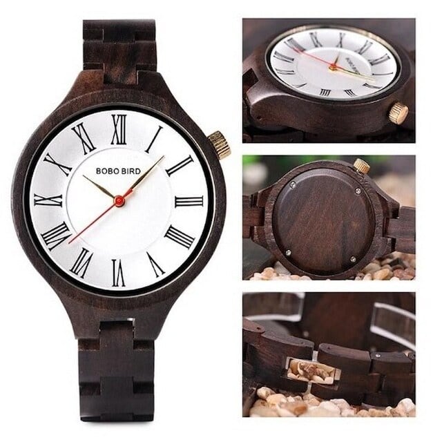 Wooden watch - Cathedral Clock【BJ2163】