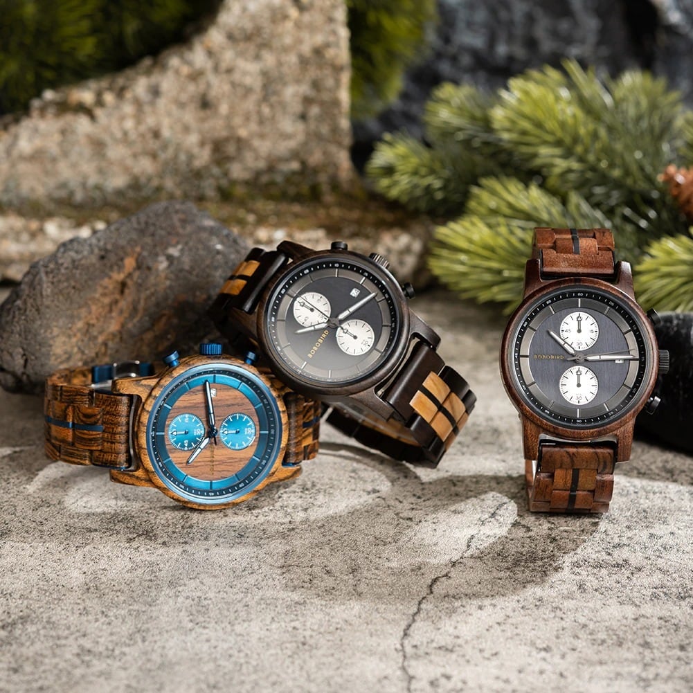 Luxury Wood Quartz Movement Watch【BJ0537】