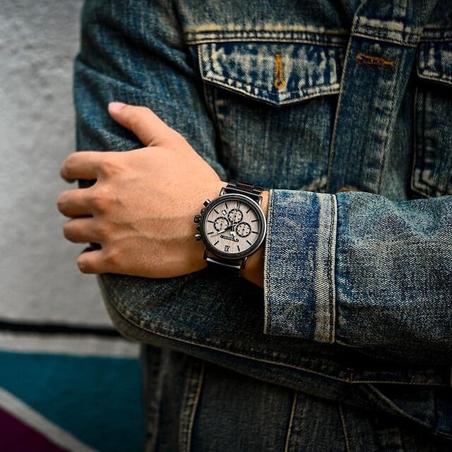 [5atm] Wooden watch - Sacred Snow rage【BJ2207】