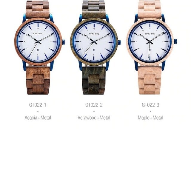 [3atm] Wooden watch - Italian Stroll【BJ2181】