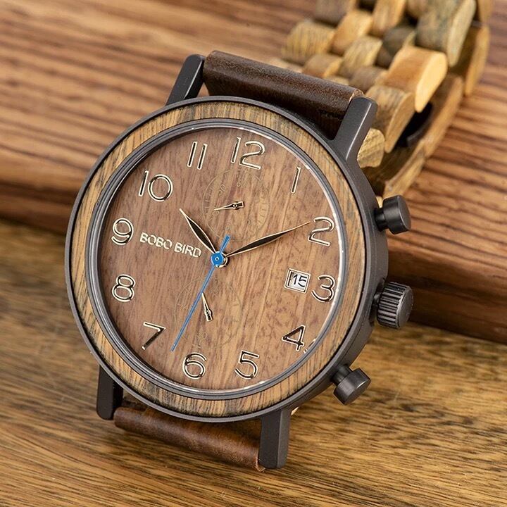 [3atm] Wooden classical watch - Retro Sweet【BJ2144】