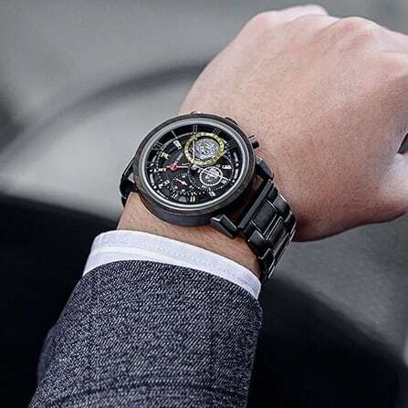 [5atm] Wooden watch - Sophisticated Space【BJ2208】