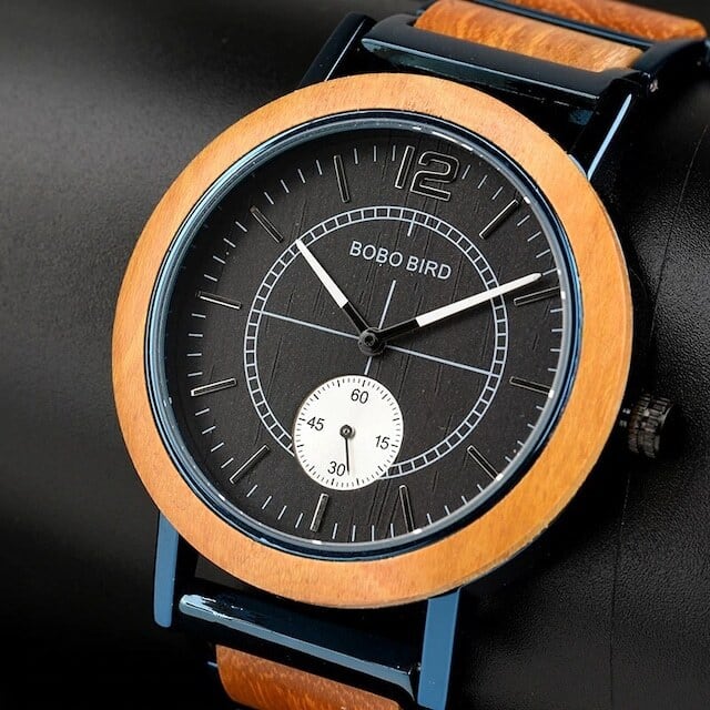 Wooden watch - Mocha Advance【BJ2166】