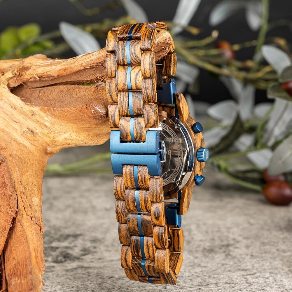 Luxury Wood Quartz Movement Watch【BJ0537】