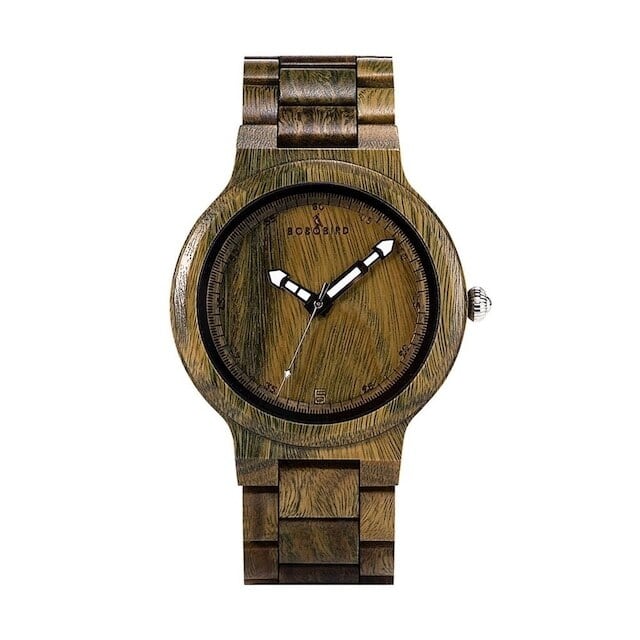 [3atm] Wooden watch - Sweet Bread【BJ0123】
