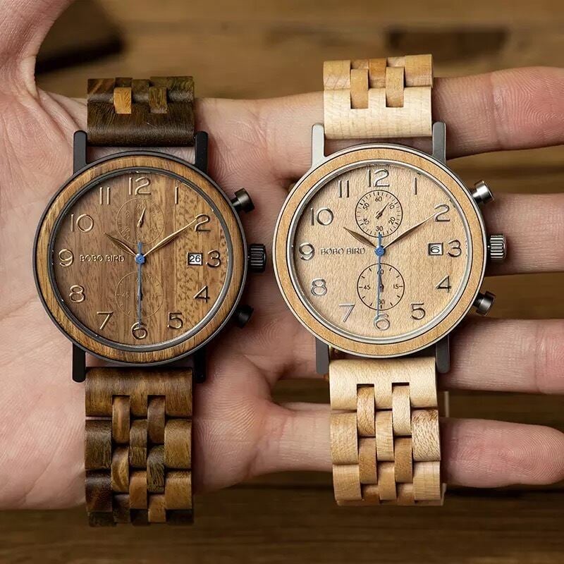 [3atm] Wooden classical watch - Retro Sweet【BJ2144】