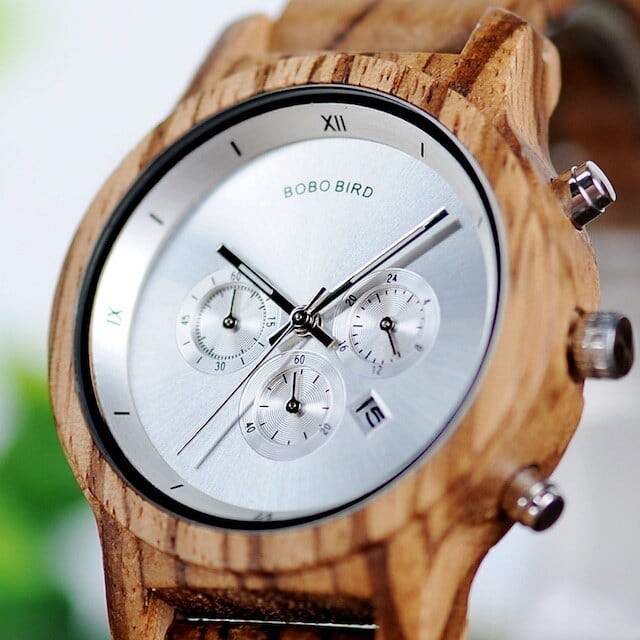 [3atm] Wooden watch - Refinement Dish【BJ0030】