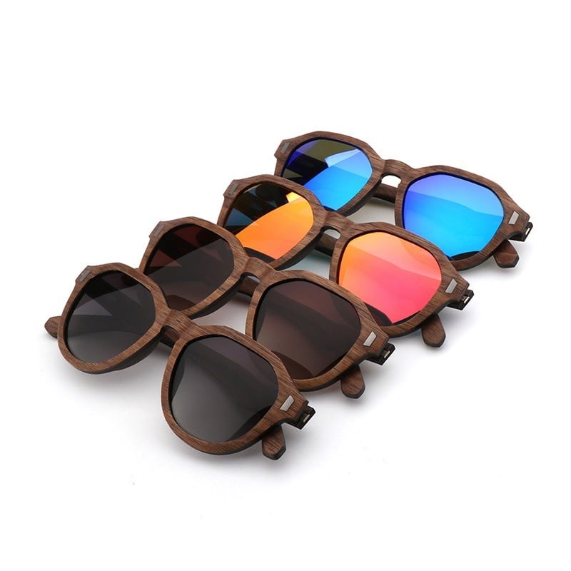 Fashionable Wood Frame Sunglasses【BJ0522】