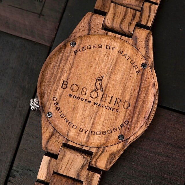 [3atm] Wooden watch - Sorcery Circle【BJ0116】