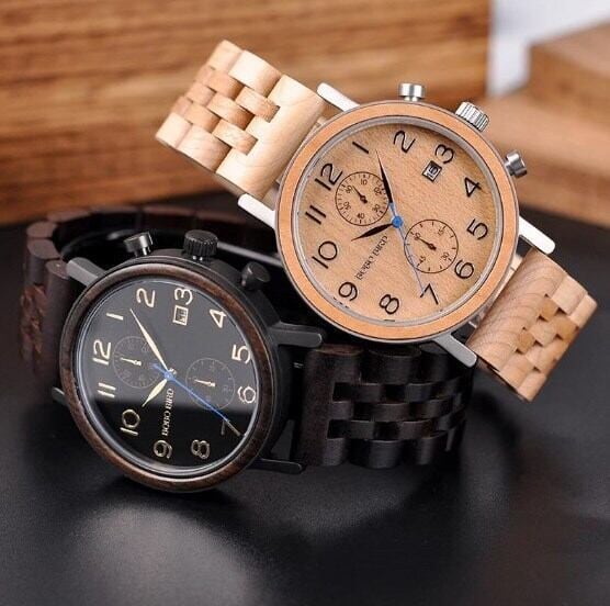 [3atm] Wooden classical watch - Retro Sweet【BJ2144】