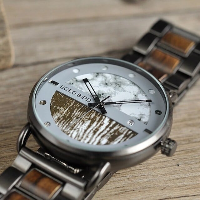 [3atm] Wooden watch - Frontier Nature【BJ2141】