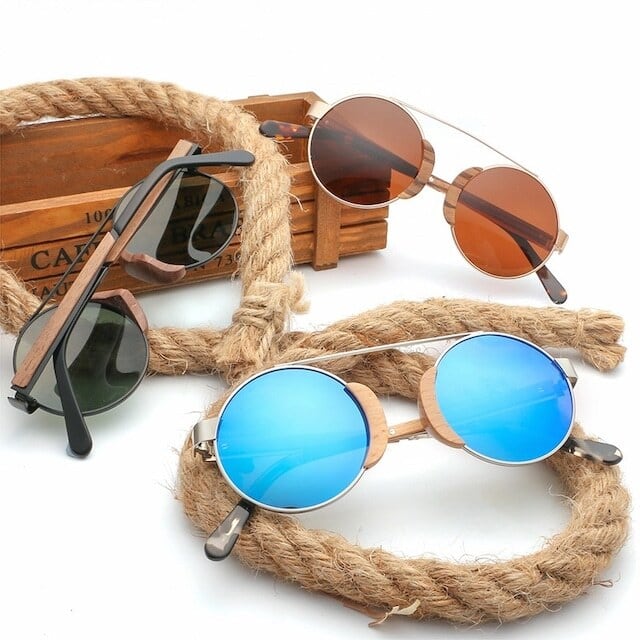 Wood & Metal - Hybrid Sunglasses【BJ0182】