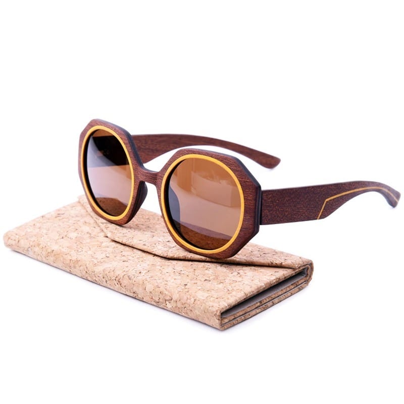 Wooden Double Brand Sunglasses【BJ0519】