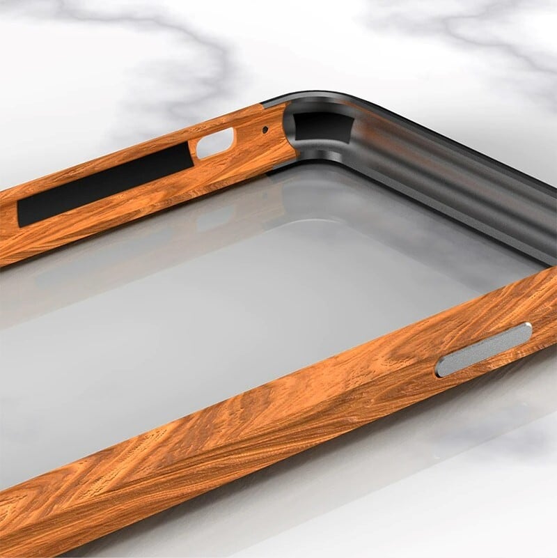 Bumper Even Case - Wood × Aluminum【BJ0002】