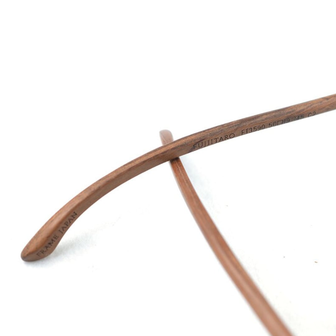 Retro Round Natural Wood Eyeglasses【BJ1513】