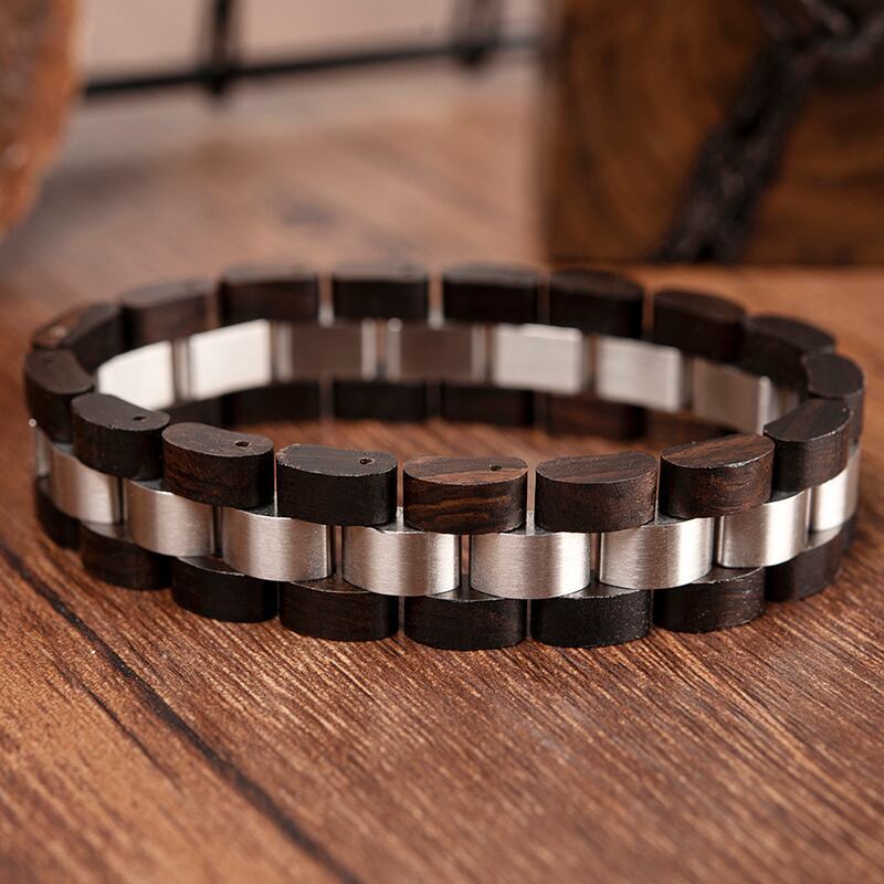 Wooden Vintage Blacelet【BJ0041】