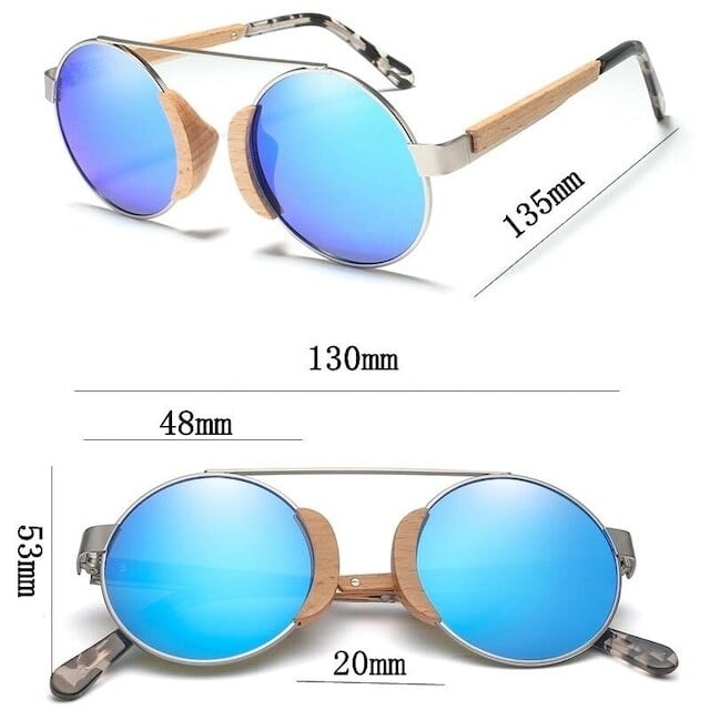 Wood & Metal - Hybrid Sunglasses【BJ0182】
